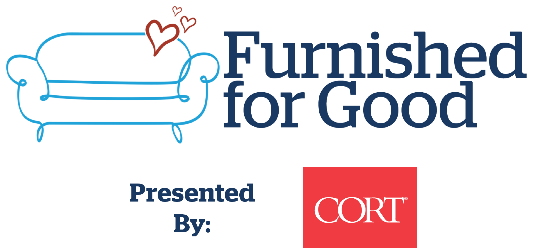 furnished for good logo with presented by cort logo