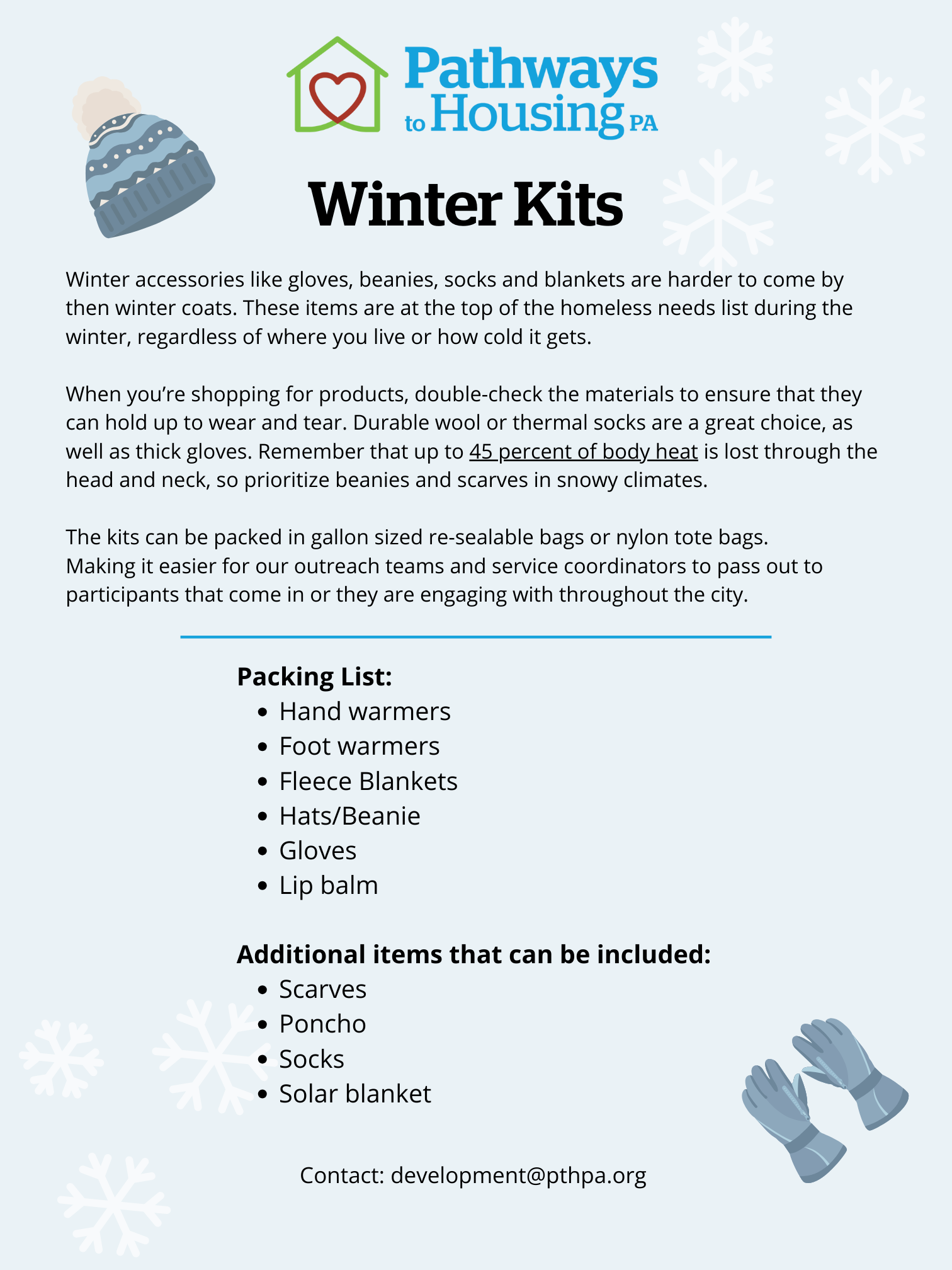 winter kits pdf