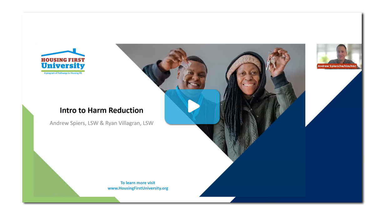 intro to harm reduction