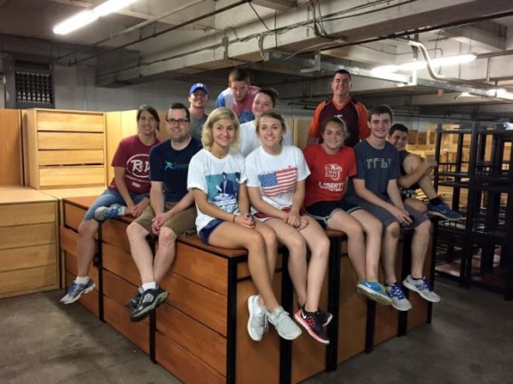 group of volunteers at PFB