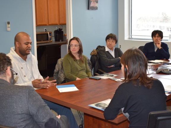 several people attending a training session at HFU