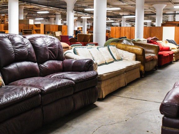 sofas in the philadelphia furniture bank