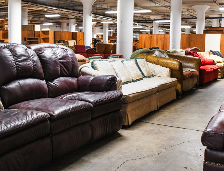 sofas in the philadelphia furniture bank