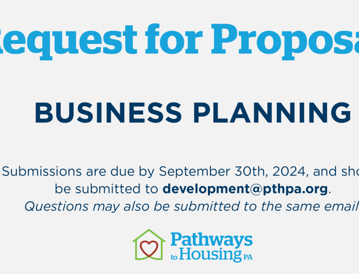 request for proposals: business planning